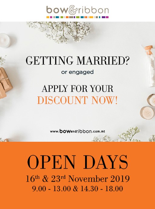 Wedding Offers still on until the 29th November 2014